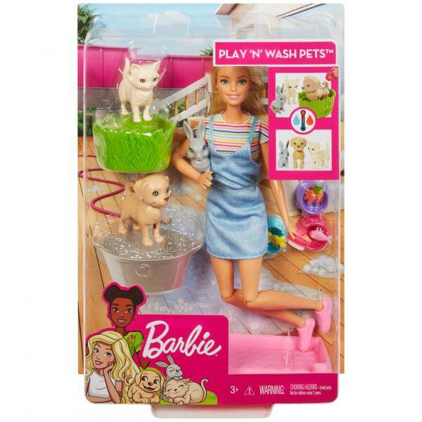 Poupée Barbie – Toilettage des animaux – LES MUSARDISES