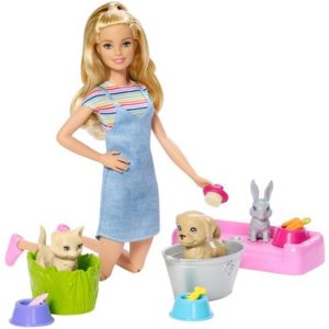 Poupée Barbie – Toilettage des animaux – LES MUSARDISES