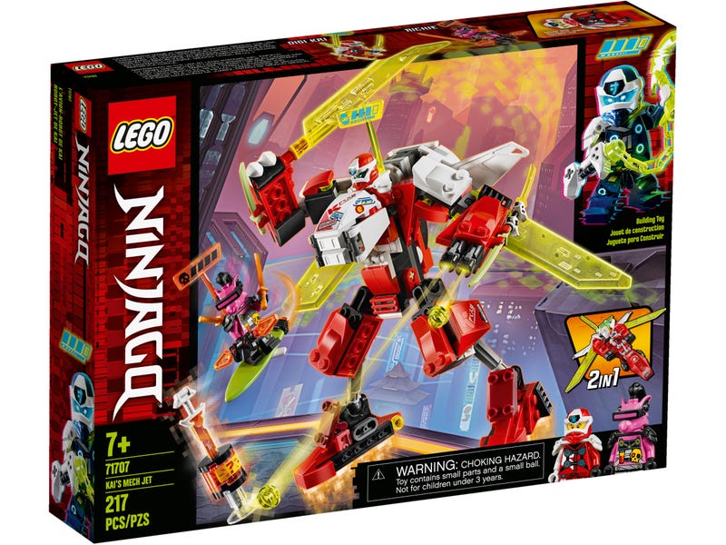 LEGO NINJAGO 71707 – L'AVION ROBOT DE KAI – LES MUSARDISES