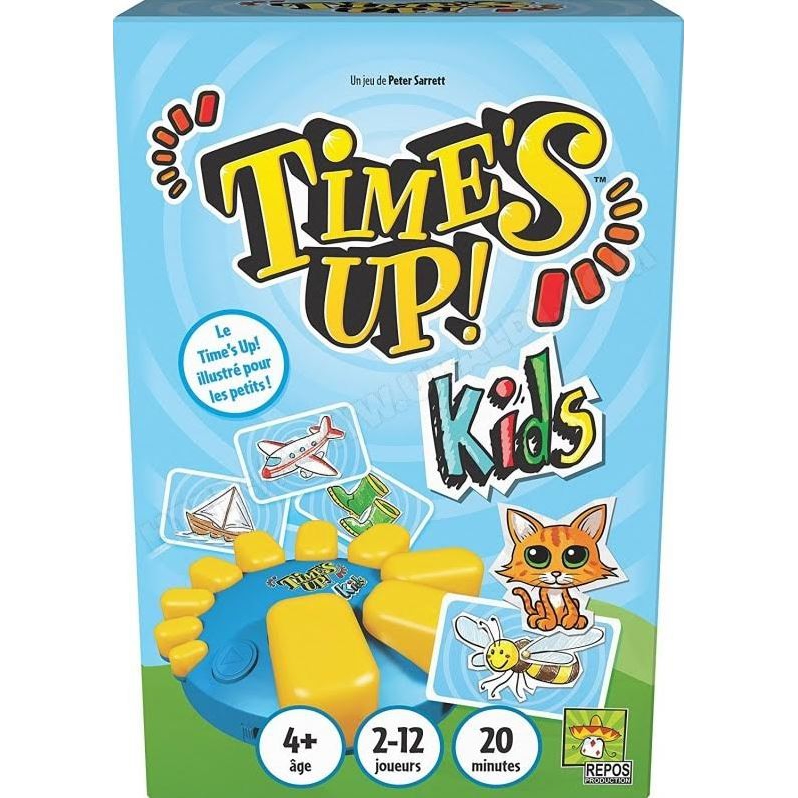 Time's up Kids Chat - Repos Production - Pour les 5-8 ans - Jeux  coopératifs - Jeux de société