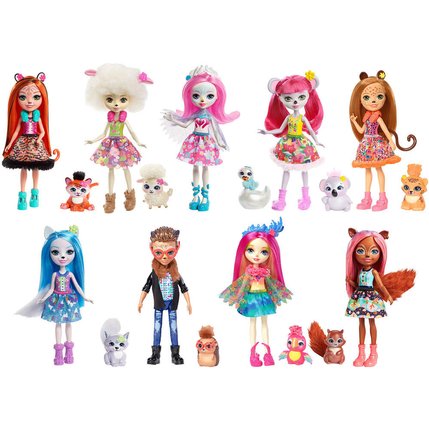 ENCHANTIMALS MINI POUPEE 15 CM + ANIMAL – LES MUSARDISES